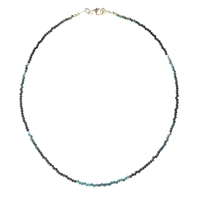 Chrysocolla Microbead Necklace