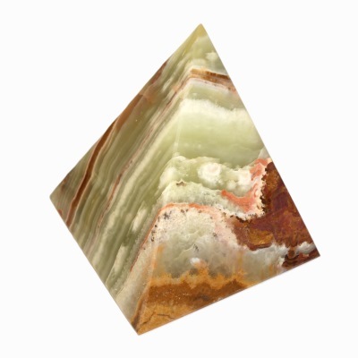 Green Onyx Pyramid