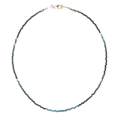 Chrysocolla Microbead Necklace